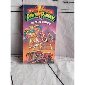 Mighty Morphin Power Rangers VHS Vol 1 Day of the Dumpster MMPR Saban
